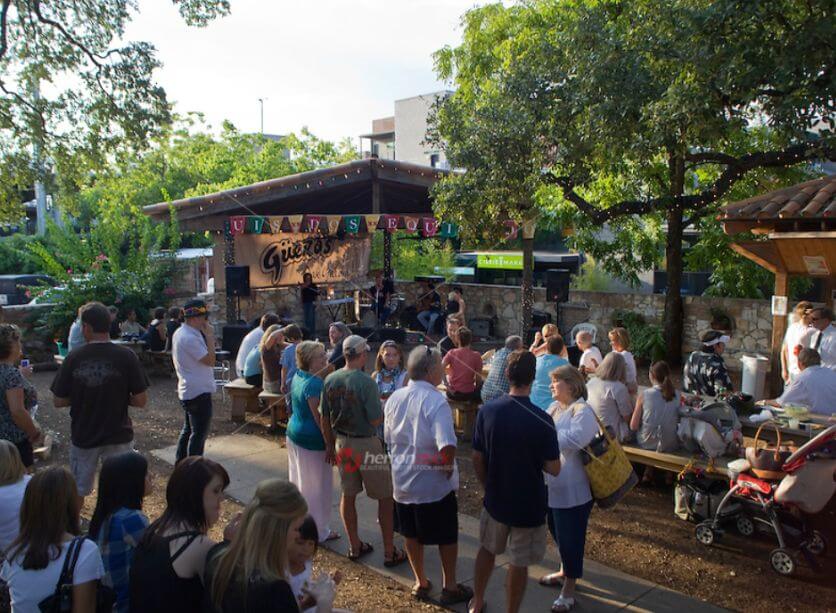 Guero's Live Oak Beer Garden in Austin, TX
